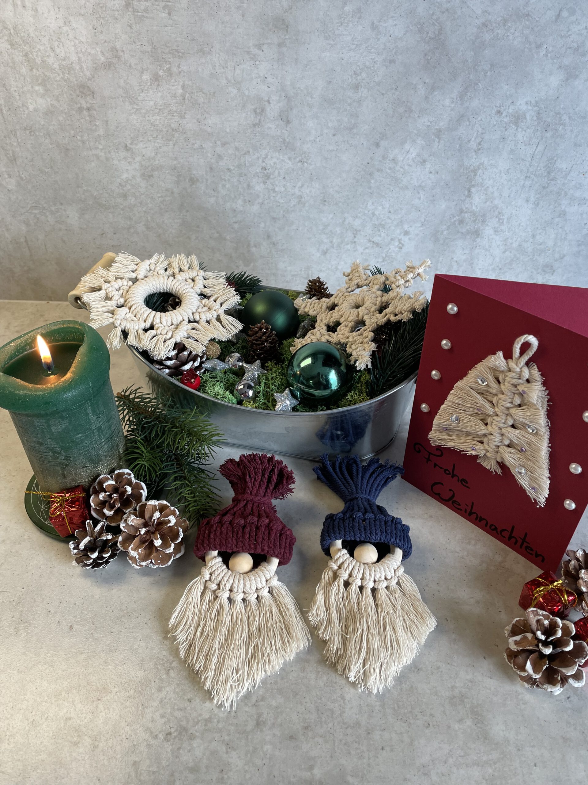 Kreatives Weihnachtsbasteln